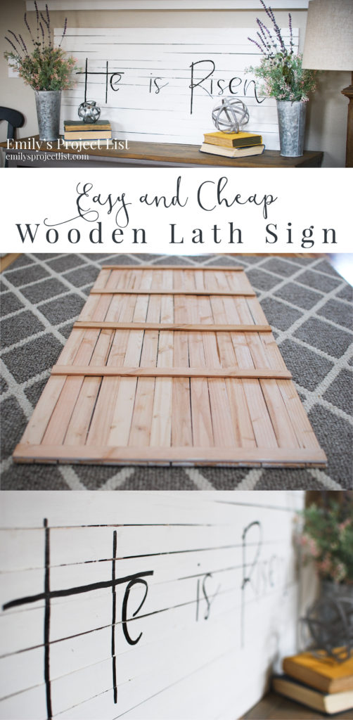Easter easy wood sign