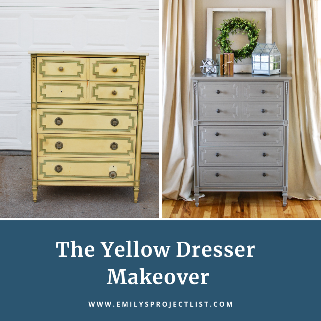 Dresser Makeover Chalk Paint For The Win Emily S Project List