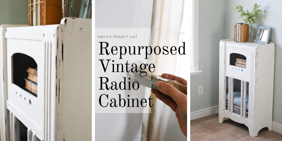 Repurposed Vintage Radio Cabinet Emily S Project List