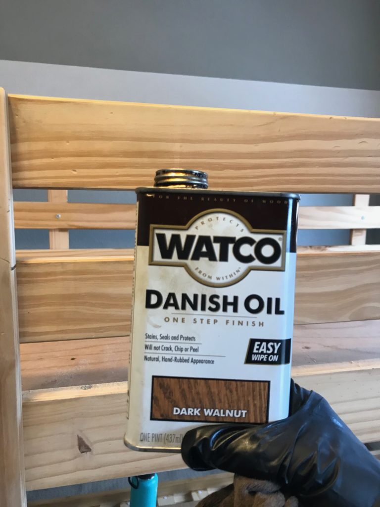 one step wood stain