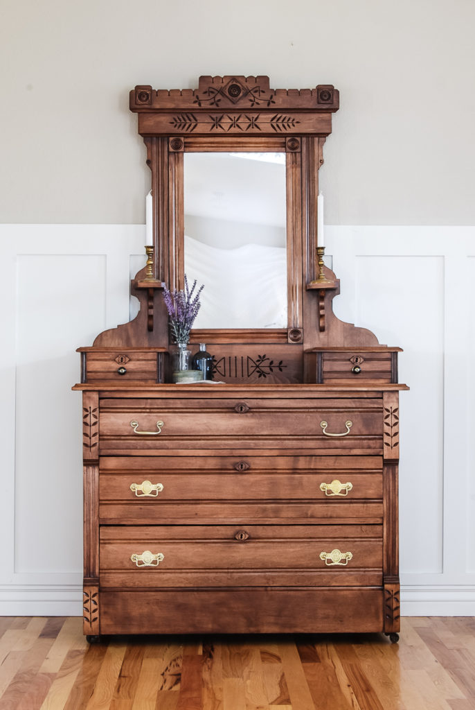 Eastlake style antique dresser